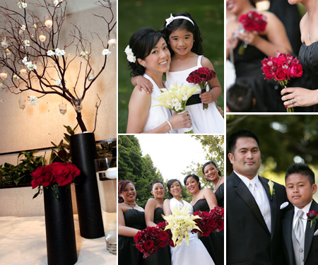 annaliza & manuel wedding board